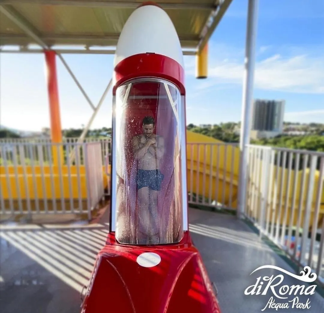 Spazzio Diroma Com Entrada Ao Acquapark Gratuito, Apartamento 840 Vista Para A Piscina Caldas Novas