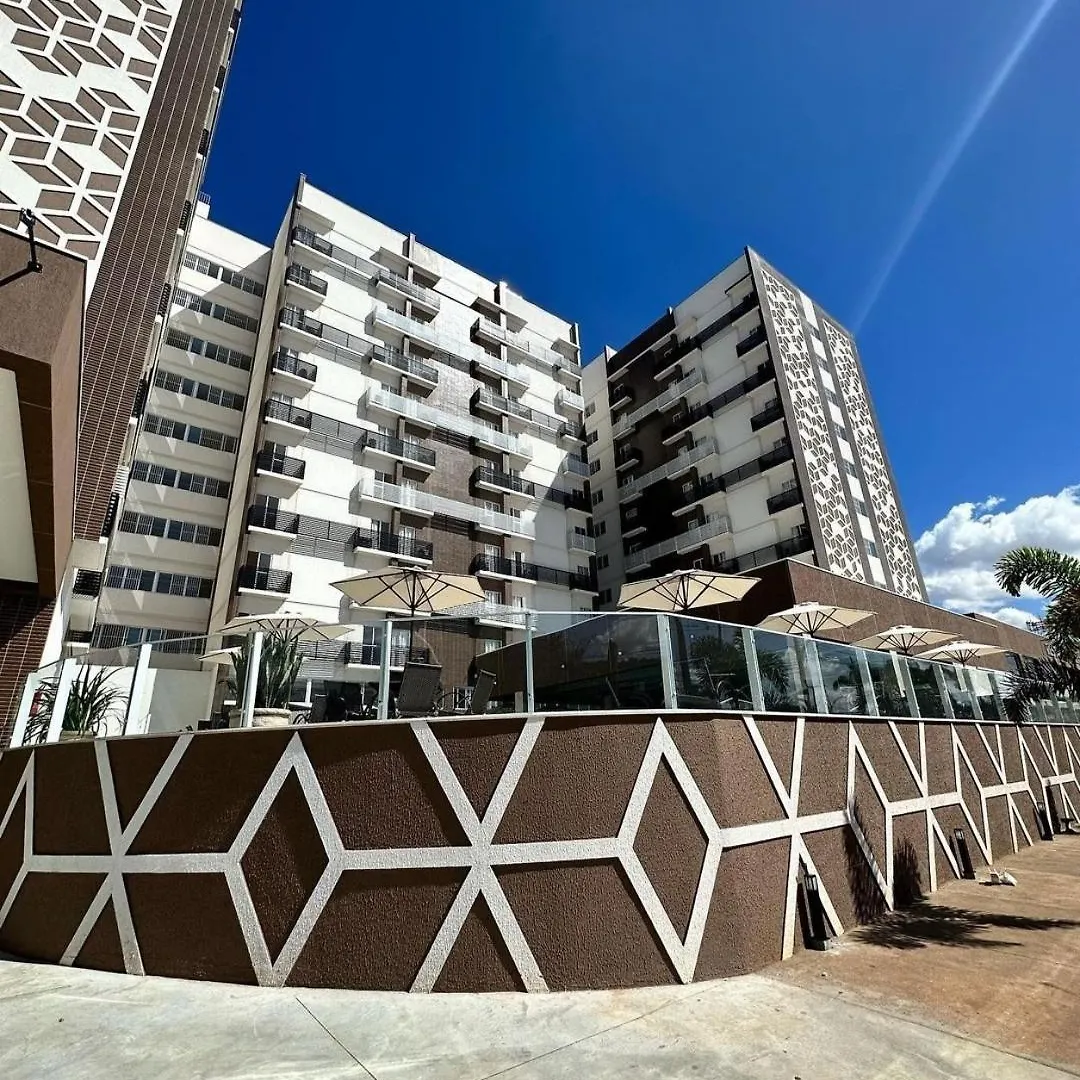 Hotel Spazzio Diroma Com Entrada Ao Acquapark Gratuito, Apartamento 840 Vista Para A Piscina Caldas Novas