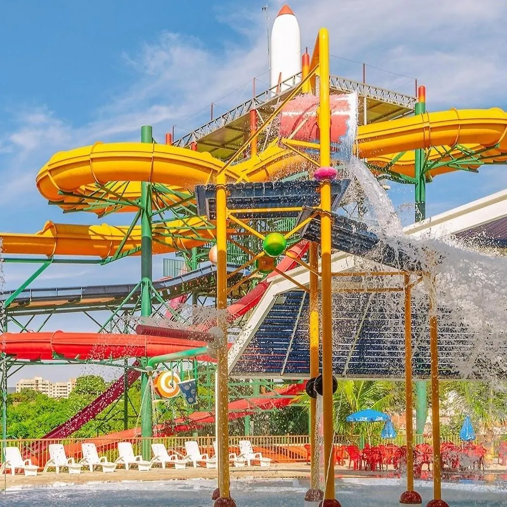 Spazzio Diroma Com Entrada Ao Acquapark Gratuito, Apartamento 840 Vista Para A Piscina Caldas Novas 4*,  Brazil