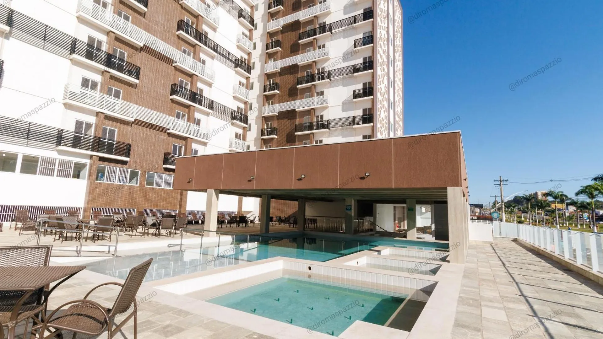 Spazzio Diroma Com Entrada Ao Acquapark Gratuito, Apartamento Vista Para A Piscina Caldas Novas 4*,  Brazil